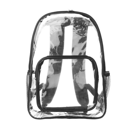Pocket Clear Plastic Backpacks
