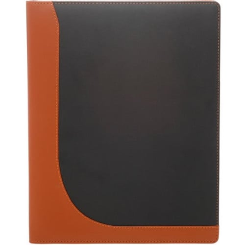 Curve Two Tone Leather Portfolios