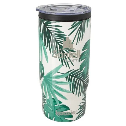 Koozie® Slim Triple Patterned Vacuum Tumbler - 15 oz.