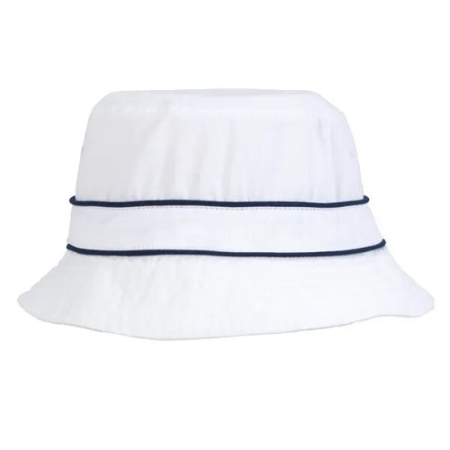 Cotton Bucket Hat with Trim