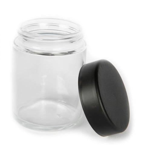 Custom Glass Jar 4 oz With Label