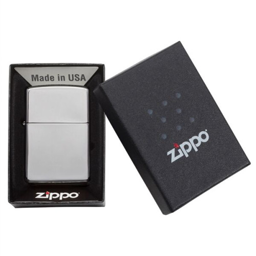 High Polish Chrome Zippo Windproof Lighter