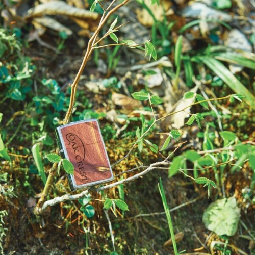 ZIPPO® WOODCHUCK USA CEDAR WINDPROOF LIGHTER