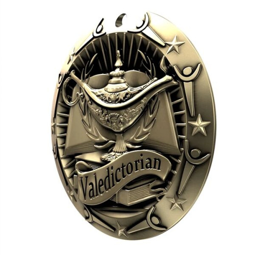 3'' World Class Valedictorian Medal