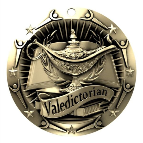 3'' World Class Valedictorian Medal