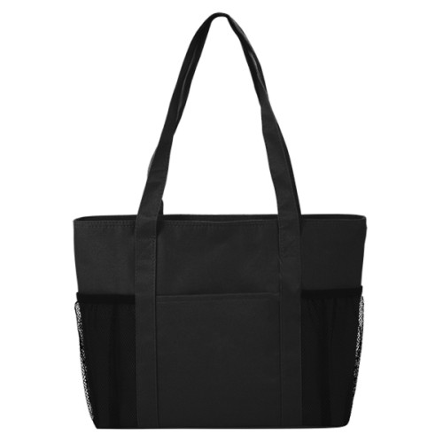 Cooler Tote with Mesh Pockets