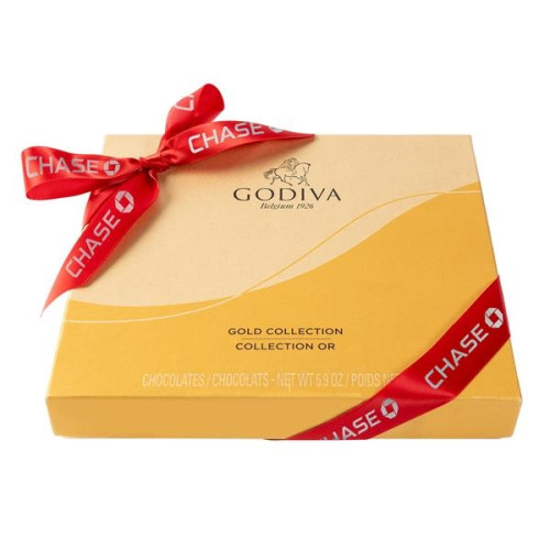 Godiva Ballotin Gold 19 Piece Assortment Box
