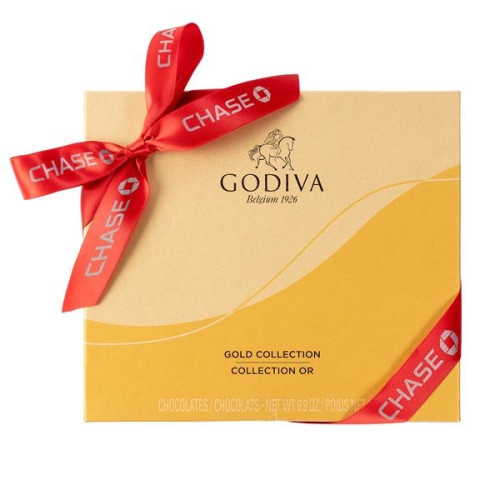 Godiva Ballotin Gold 19 Piece Assortment Box