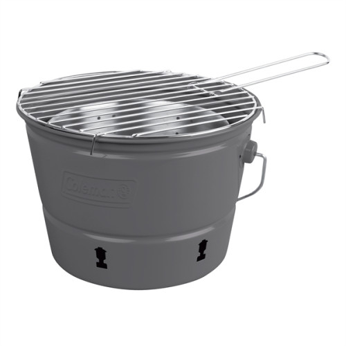 Coleman Party Pail Charcoal Grill With Carrying Case
