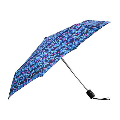 Fashion Print Auto Open And Close Compact Umbrella