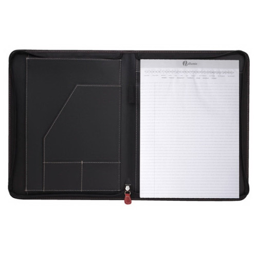 Lamis Zippered Padfolio