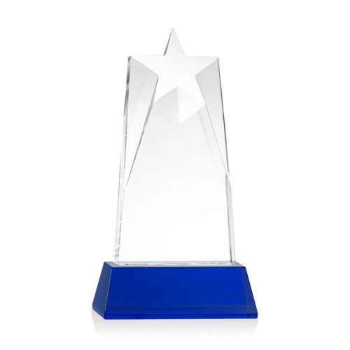Millington Star VividPrint™ Award on Base - Blue