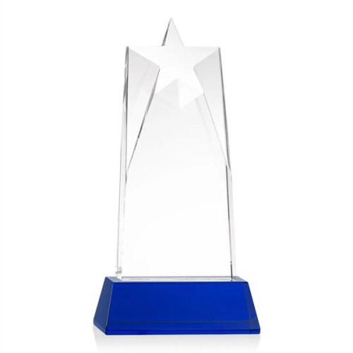 Millington Star VividPrint™ Award on Base - Blue