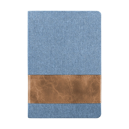 Denim With Leatherette Band Journal