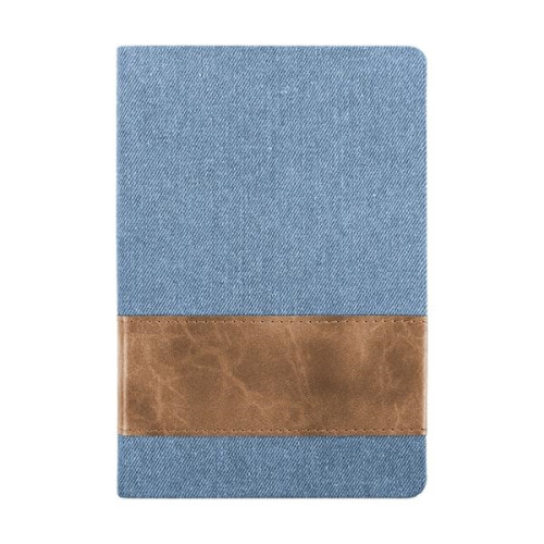 Denim With Leatherette Band Journal