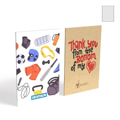 MAGNA PERFECT BOUND NOTEBOOK 55 X 825 WITH 56 PAGES