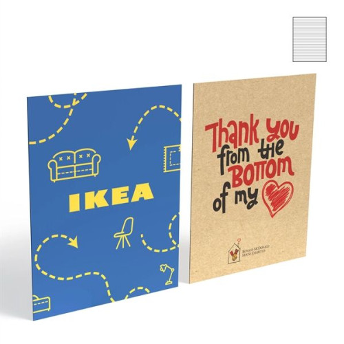 MIGHTY PERFECT BOUND NOTEBOOK (7 X 9 WITH 28 PAGES)