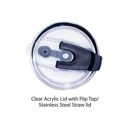 22 oz. Memphis Tumbler With Flip Top Lid & Stainless Steel S
