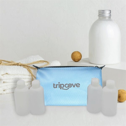 Travel Kit with Fillable Bottles