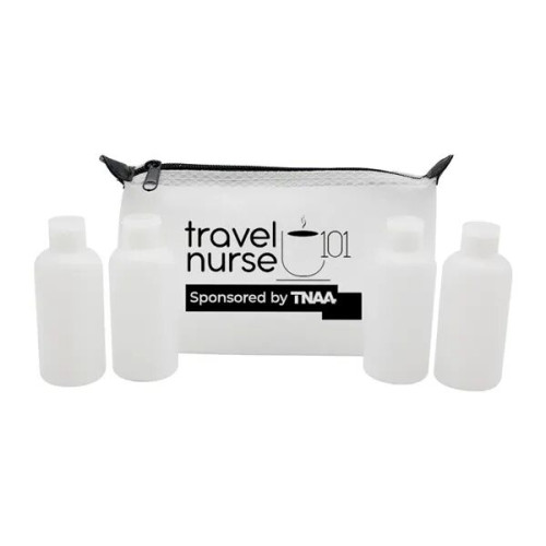 Travel Kit with Fillable Bottles