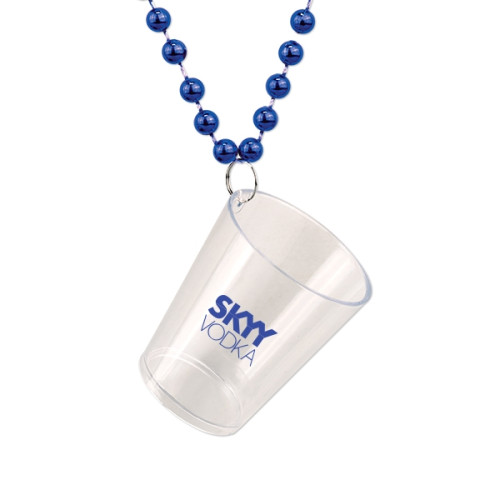 Shot Glass Bead Necklace