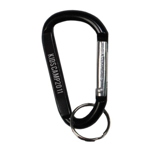 Large Size Carabiner Keyholder with Split Ring Attachment