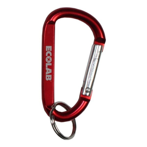 Large Size Carabiner Keyholder with Split Ring Attachment