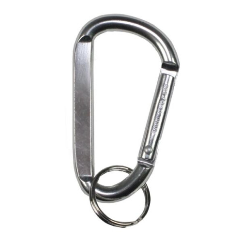 Large Size Carabiner Keyholder with Split Ring Attachment