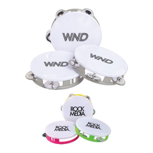 White Top Tambourines