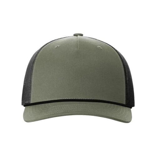 Richardson Five-Panel Trucker with Rope Cap
