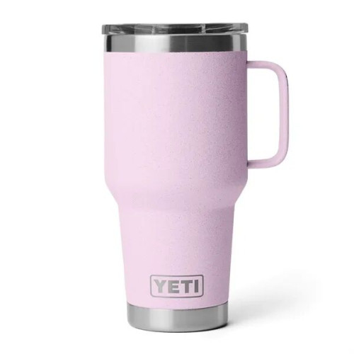 30 Oz YETI® Stainless Steel Insulated Travel Mug W/ Handle