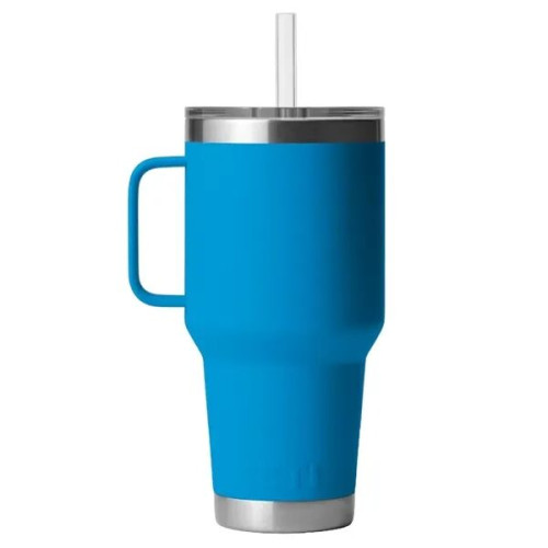 35 Oz YETI® Stainless Steel Insulated Travel Mug W/ Handle