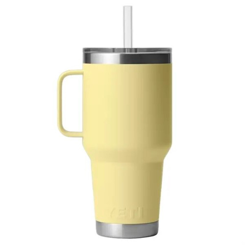 35 Oz YETI® Stainless Steel Insulated Travel Mug W/ Handle