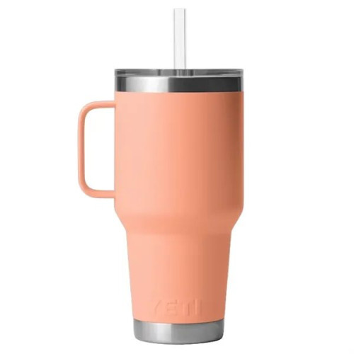 35 Oz YETI® Stainless Steel Insulated Travel Mug W/ Handle