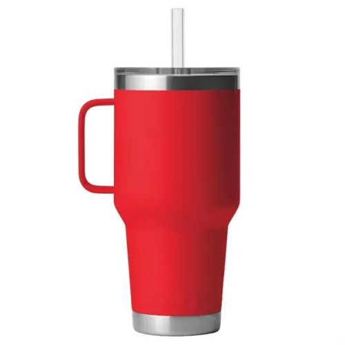 35 Oz YETI® Stainless Steel Insulated Travel Mug W/ Handle