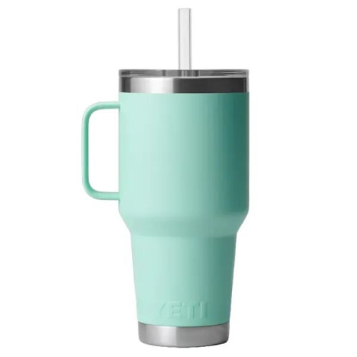 35 Oz YETI® Stainless Steel Insulated Travel Mug W/ Handle