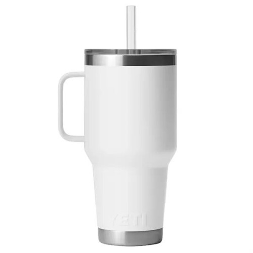 35 Oz YETI® Stainless Steel Insulated Travel Mug W/ Handle