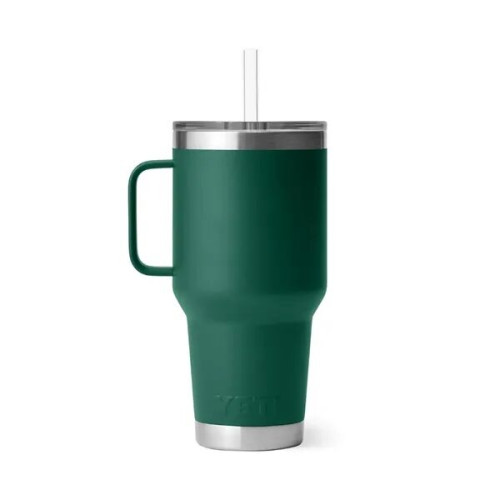 35 Oz YETI® Stainless Steel Insulated Travel Mug W/ Handle