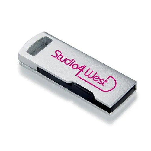 Universal Source® 8 GB Aluminum USB 2.0 Flash Drive