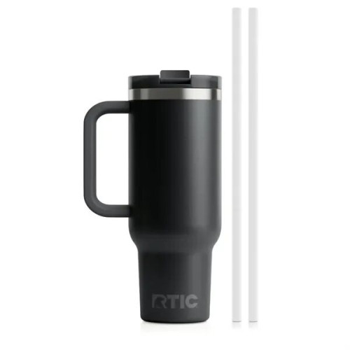 40 oz RTIC® Leak-Resistant Ceramic Lined 3-in-1 Lid Tumbler