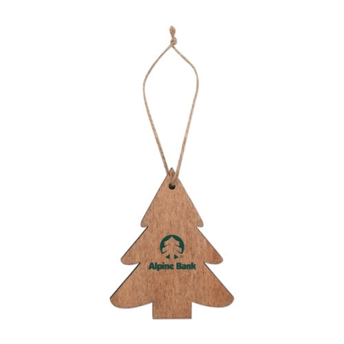 Wooden Tree Ornament