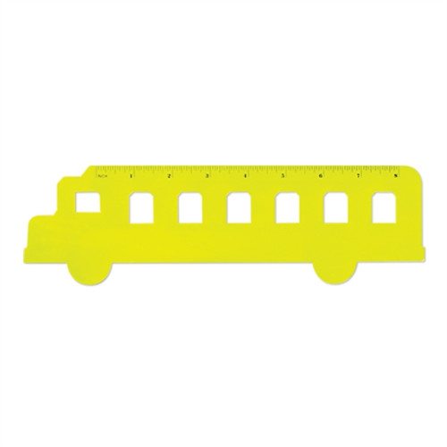 Fun School Bus Shaped Ruler