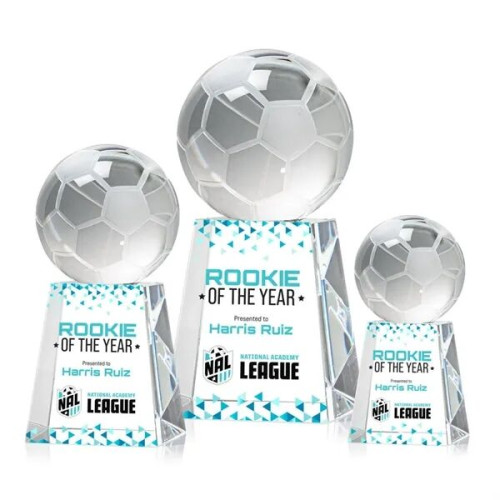 Soccer Ball VividPrint™ Award on Celestina