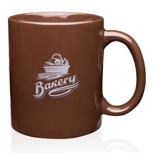 11 oz. Traditional Ceramic Custom Mugs