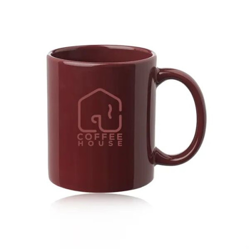 11 oz. Traditional Ceramic Custom Mugs