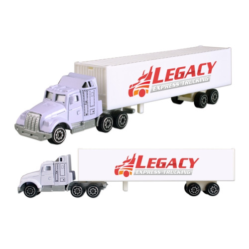 Die Cast Decal Tractor Trailer Truck