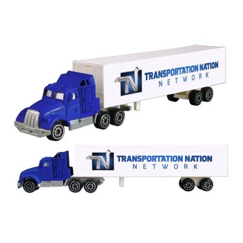 Die Cast Decal Tractor Trailer Truck