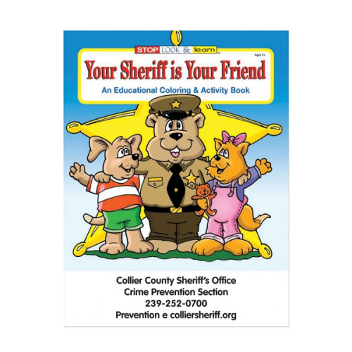 Your Sheriff Is Your Friend Coloring Book