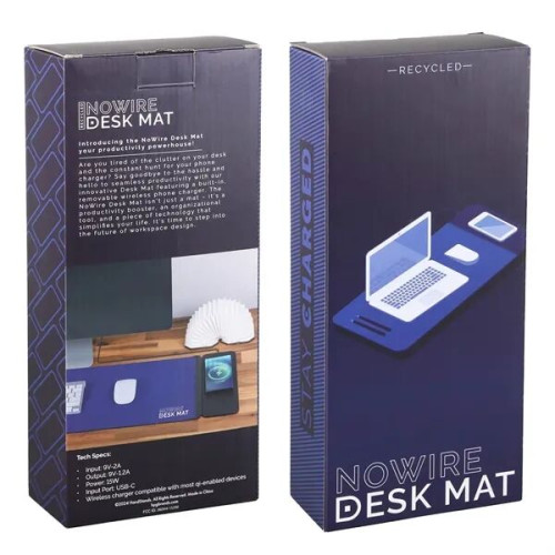 Nowire™ Recycled Desk Mat