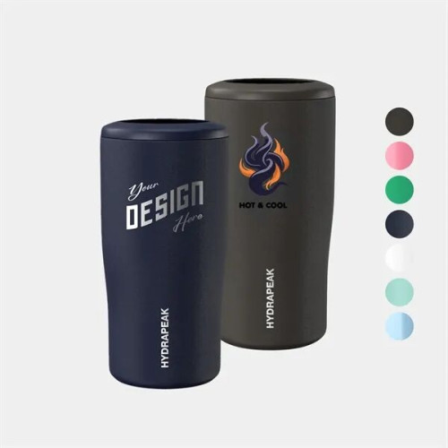 12oz Hydrapeak® Stainless Insulated 4-In1 Can Cooler Tumbler